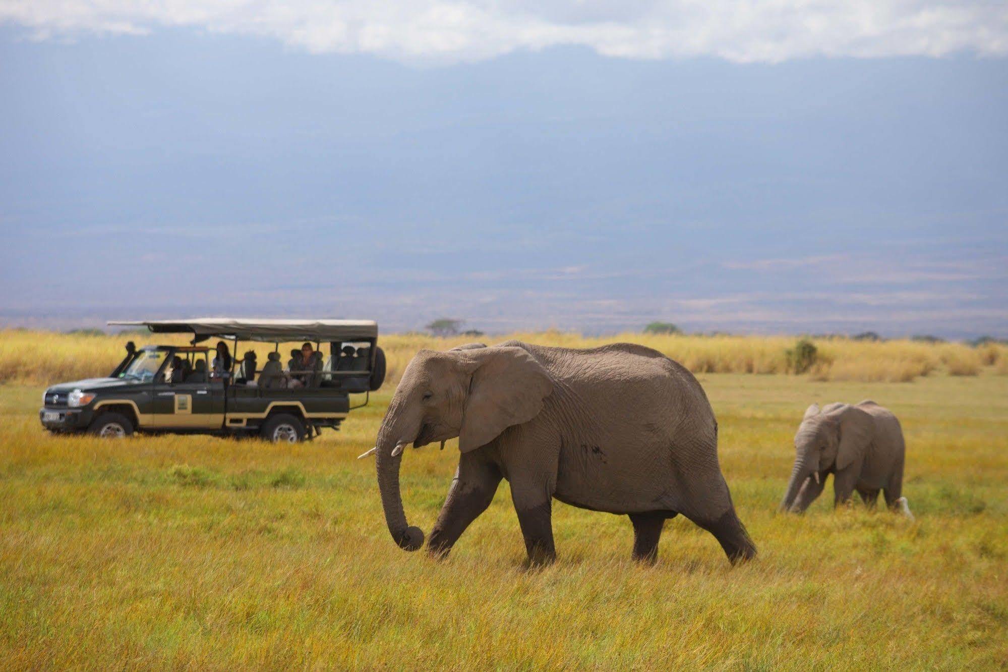 ホテル Elewana Tortilis Camp アンボセリ エクステリア 写真
