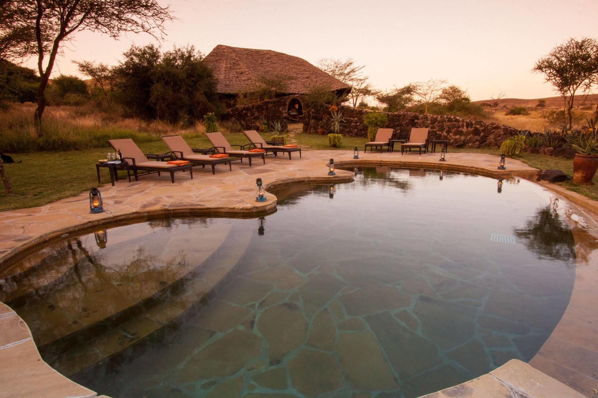 ホテル Elewana Tortilis Camp アンボセリ エクステリア 写真
