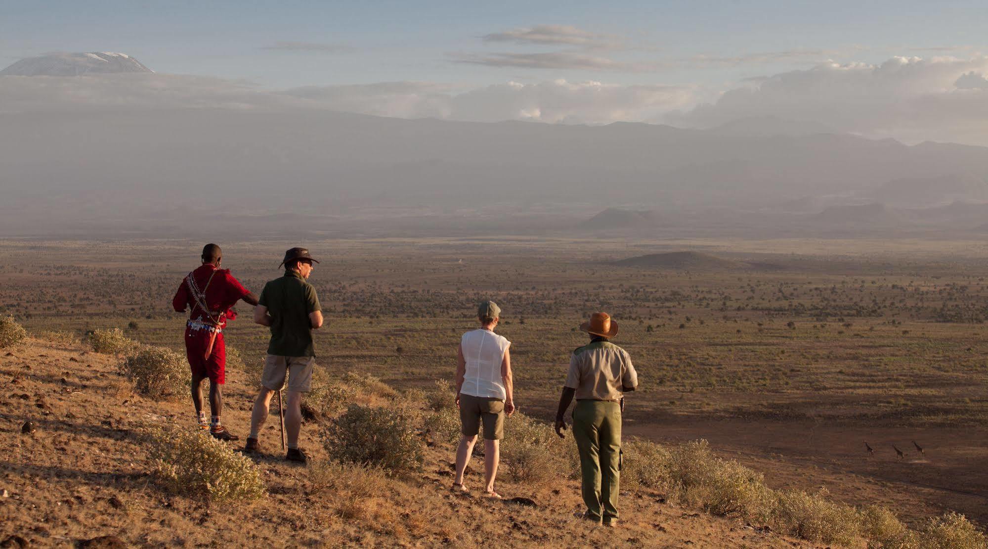 ホテル Elewana Tortilis Camp アンボセリ エクステリア 写真